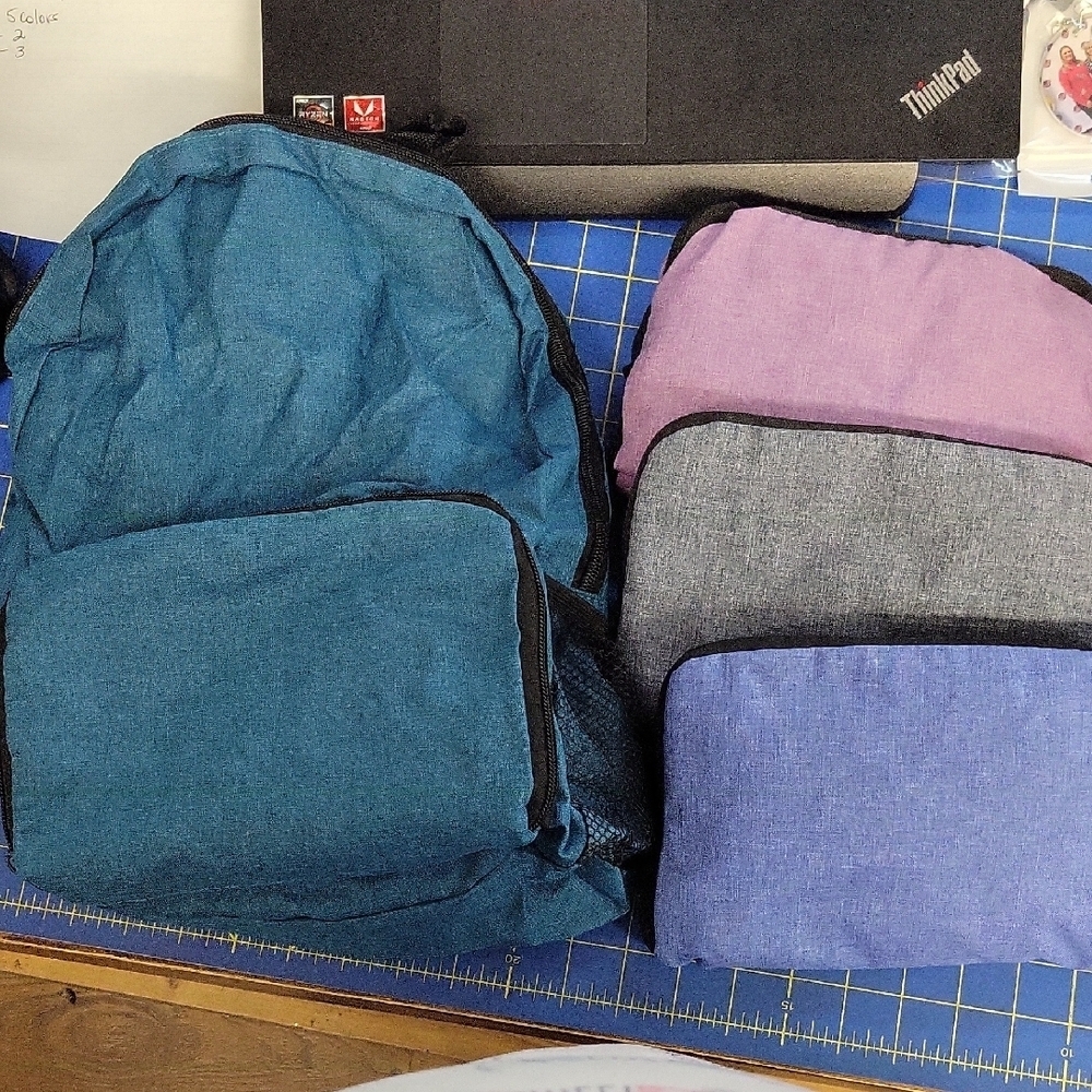 Backpack Full Size Portable Zipper